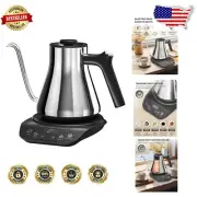 Electric Gooseneck Kettle 0.9L - Precise Temperature Control for Perfect Brews
