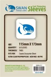 50 Swan Panasia 'Cosmic Encounter' Board Game Card Sleeves 115 x 173mm SWN-517