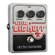Electro Harmonix Little Big Muff Pi Distortion Sustain Pedal and Mono Audio