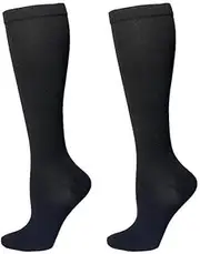 [Ynhssrfwvr] Compression Socks Women Men Adult Medical Nursing Travel Stocking Sport Running – Enhances Circulation, Durable Nylon Blend