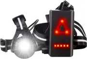 Chest Light For Running, Usb Rechargeable Led Chest Light, 500 Lumens, 90 Adjustable Beam Angle