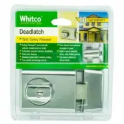 Whitco Bright Chrome Double Cylinder Deadlatch