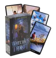 78 Card Deck Witches Tarot - Vibrant Illustrations / Tarot Lover / Beginner