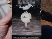 Pittsburgh 1 in Travel Machinist's Dial Indicator Delivers precise readings to