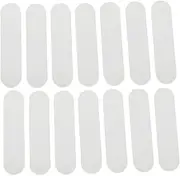 50pcs Nail Stands Acrylic Nail Art Display Board Transparent Nail Tip Holder for Nail Art Fake Nail Stand