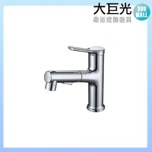 【大巨光】 單孔單槍面盆抽拉龍頭_沖洗器(TAP-100576)