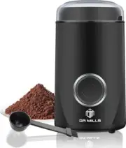 DR MILLS DM-7441 Coffee Grinder Electric, Coffee Bean And Dried Spice Grinder,