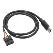 1Pcs USB 9Pin to USB Type C Cable for Computer Motherboard to USBC1015
