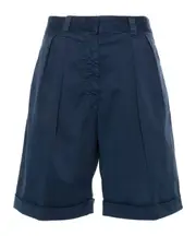 turn-up cotton shorts IT38 Blue