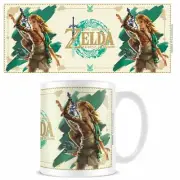 The Legend of Zelda Tears of the Kingdom Link with Sword Ceramic 11oz Mug