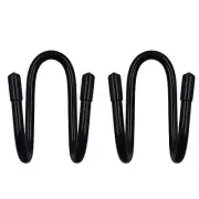 2Pk Flexible Over The Seat Hard Hat Rack Headrest Hanger Hook for Car Back Seat