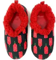 OoohYeah Womens Slippers Funny House Flully Slippers for Women Sherpa