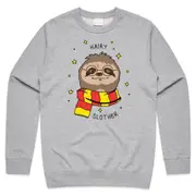 Hairy Slother Jumper Sweater Sweatshirt Cute Geek Sloth Meme Cactus Harry Top Funny Nerd CrewneckHoodie