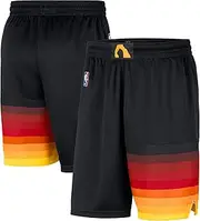 Outerstuff Utah Jazz Youth 8-20 Black City Edition Swingman Shorts