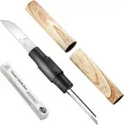 Dual function Peeler & Knife made with Premium Stainless Steel BPA free slicing
