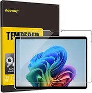 Adeway Tempered Glass Screen Protector for New Microsoft Surface Pro 11(2024)13 inch, Friendly Touching/Ultra Clear Screen Protector for Surface Pro 11