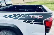 TOYOTA TACOMA TRD REAR SIDE CUSTOM GRAPHIC DECALS