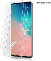 Gosento Samsung Galaxy S10E Screen Protector, [3 Pack] Full Coverage PET Soft Flexible TPU HD Film Galaxy S10 E Screen Protector