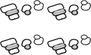 Binxind 12X VTEC Solenoid Gasket Kit 15825-P2M-005 36172-P08-015 for 1996-2005 D16 D17