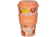 Sass & Belle: 70's Floral Travel Coffee Cup (435ml)