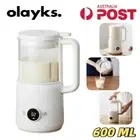 Olayks Soy Milk Machine Blender Juicer Mini Sound off Auto Grain Soybean Makers