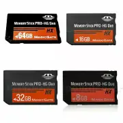 For Sony PSP 1000 2000 3000 Flash MS Memory Stick PRO-HG Duo HX MagicGate Card