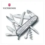 VICTORINOX 瑞士維氏 瑞士刀 HUNTSMAN 15用 91MM 透明 1.3713.T7