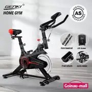 Indoor Exercise Bike Stationary Cycling Bicycle Spin Workout Home Gym Equipment