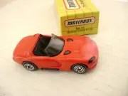 1993 MATCHBOX SUPERFAST #66 RED DODGE VIPER RT/10 NEW IN BOX