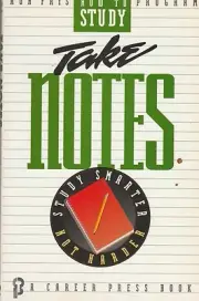 Take Notes Ron Fry's How to Study Program paperback New