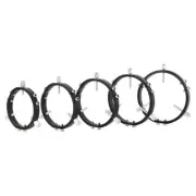SLR Camera Three-point Fixed Ring for Telescope Photography 90/100/110/120/130mm
