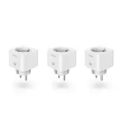 Smart WiFi Socket, Matter, 3.680W, Voice/App Control, Pack of 3