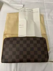 louis vuitton damier ebene zippy organizer wallet