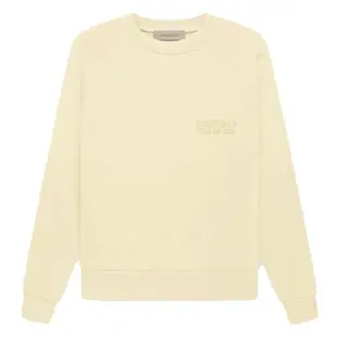 ESSENTIALS CREWNECK CANARY 奶油色