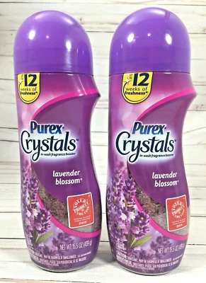 Purex Crystals Lavender Blossom In-Wash Fragrance Booster Laundry (2 Pack)