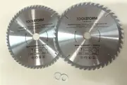 2PC Circular Saw Blades 254mm TCT 48T,60Teeth 30MM BORE With BUSH 25.4/20/16