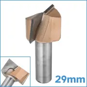 29mm x 1/2" Shank Carbide Blade Bottom Cleaning Surface Planing CNC Milling Bit
