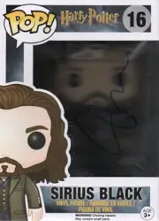 GARY OLDMAN SIGNED SIRIUS BLACK HARRY POTTER FUNKO POP ALSO BECKETT BAS