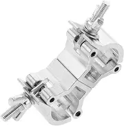 Yardwe Heavy Duty Light Clamp Double Clamp Design for Stage Lights and Truss Mounting Secure and Stable Connection for Display and Construction Use Fits Pipes