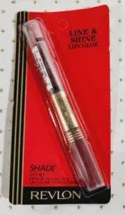 Revlon LINE & SHINE Lipcolor Lip Gloss + Liner Pencil Combo ~ CHOCOLATE SHINE ~