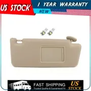 ✔For Toyota Tacoma Passenger Tan Sun Visor 2005-2014 + License plate Light Free