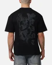 [SAINT MORTA] Saint Morta Valerian T-shirt Black - Size M M Black
