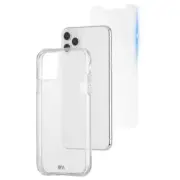 Case-Mate Apple iPhone 11 Pro Max Case and Screen Protector - Clear