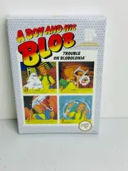 A BOY AND HIS BLOB Trouble On Blobolonia NINTENDO NES Limited Run LRG Sealed NEW