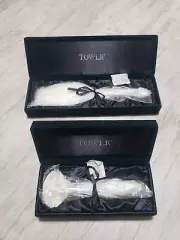 NEW IN BOX Towle Copenhagen Serving Utensils Ladle and Cake Server Silverplated