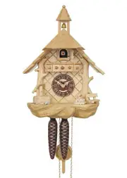 Adolf Herr Cuckoo Clock - The Black Forest House AH 204/0 NEW
