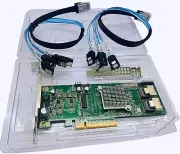 HBA Card SAS Controller PCI-E 2.0 6Gbps 8 Port Host Bus Adapter 9211-8i FW:P20