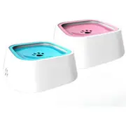 No Spill Slow Feeder Dispenser Pet Dog Cat Water Bowl