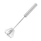 Steel Semi-Automatic Whisk Hand Push Mixer Kitchen Gadgets' Q4U4