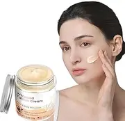 Beef Tallow Cream, Grass-Fed Beef Tallow and Honey Cream, 100% Natural Milk, Fragrance-Free, Suitable for All Skin Types Lotion Moisturizes Face and Body
